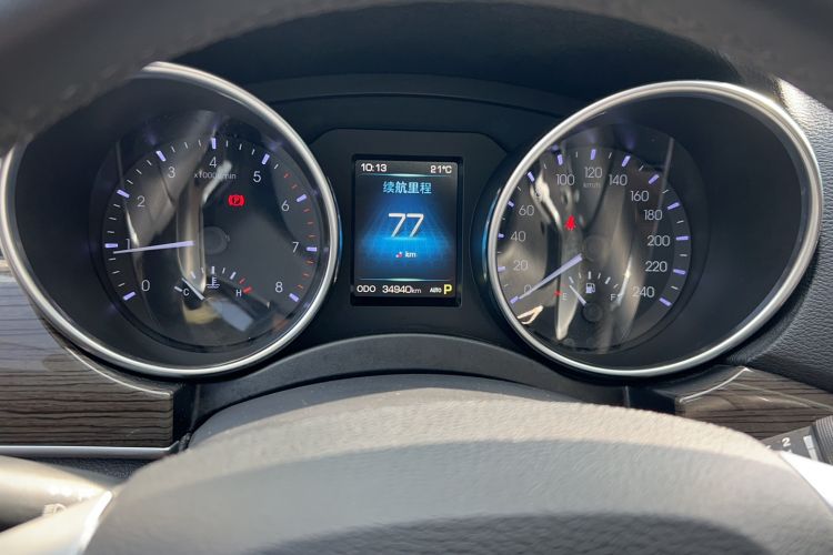 Used Haval H9 2016 2.0T Four-Wheel Drive Luxury 7-Seater Instrument Cluster