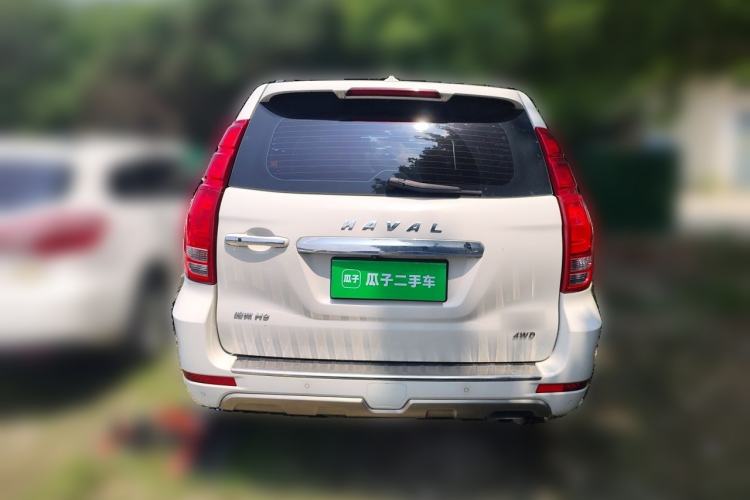 Used Haval H9 2016 2.0T Four-Wheel Drive Elite Version 7 Seats Rear