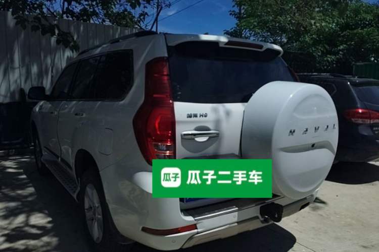 Used Haval H9 2016 2.0T Four-Wheel Drive Luxury Version 5 Seats Rear Left 45 Deg