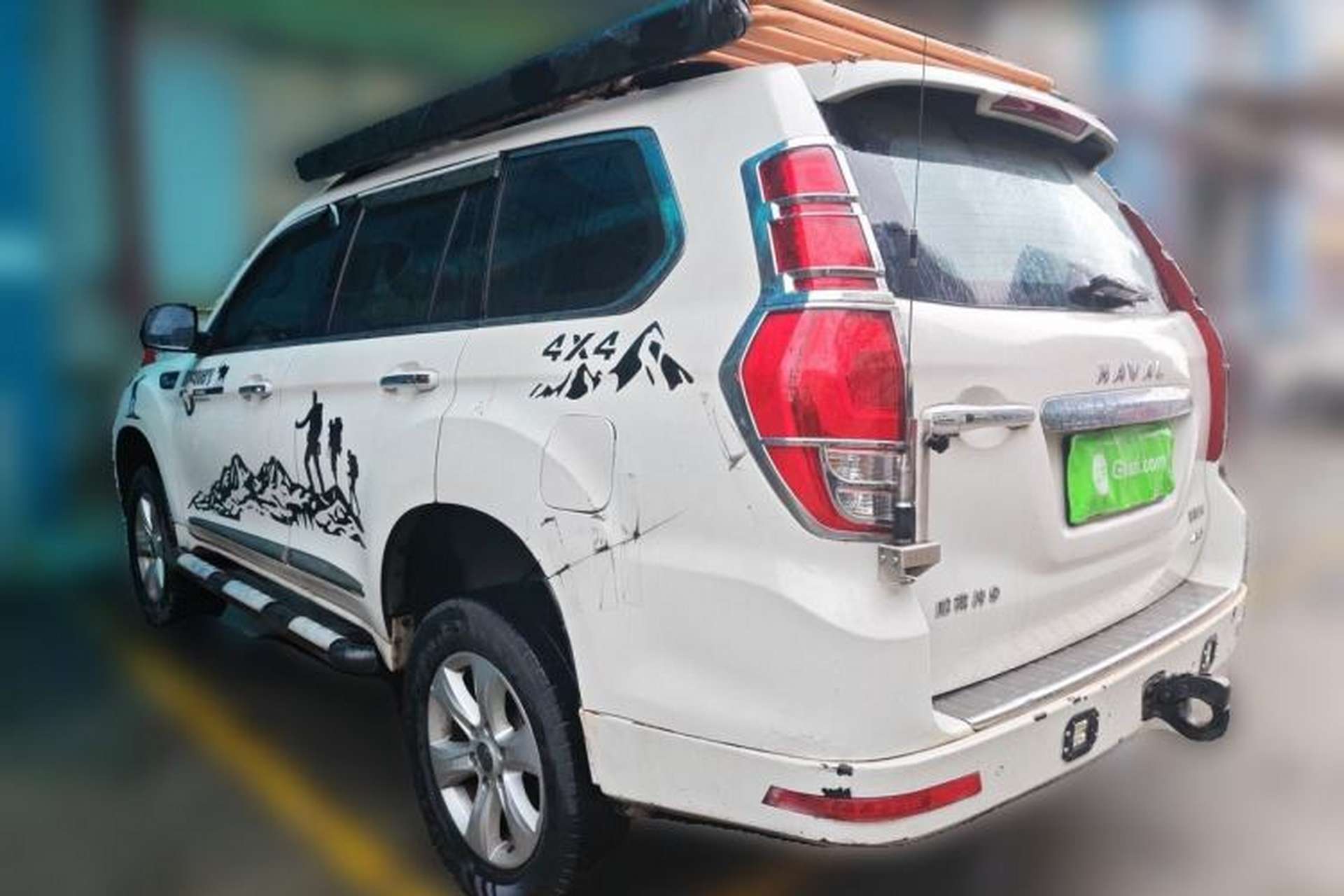 Used Haval H9 2016 2.0T Four-Wheel Drive Luxury 7-Seater Rear Left 45 Deg