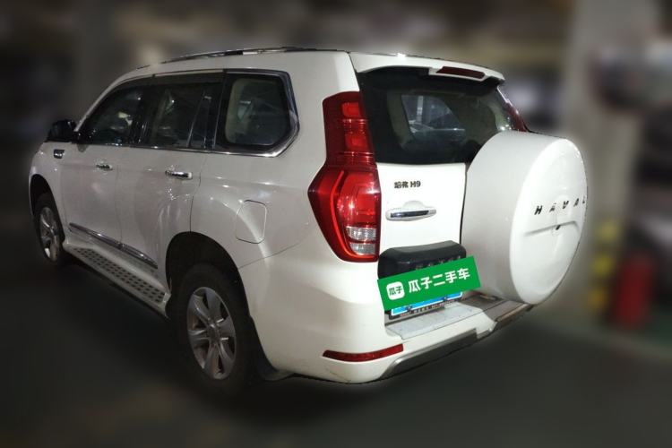 Used Haval H9 2016 2.0T Four-Wheel Drive Luxury Version 5 Seats Rear Left 45 Deg