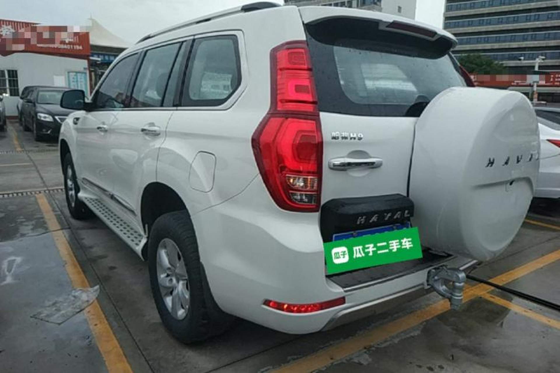 Used Haval H9 2016 2.0T Four-Wheel Drive Elite Version 7 Seats Rear Left 45 Deg