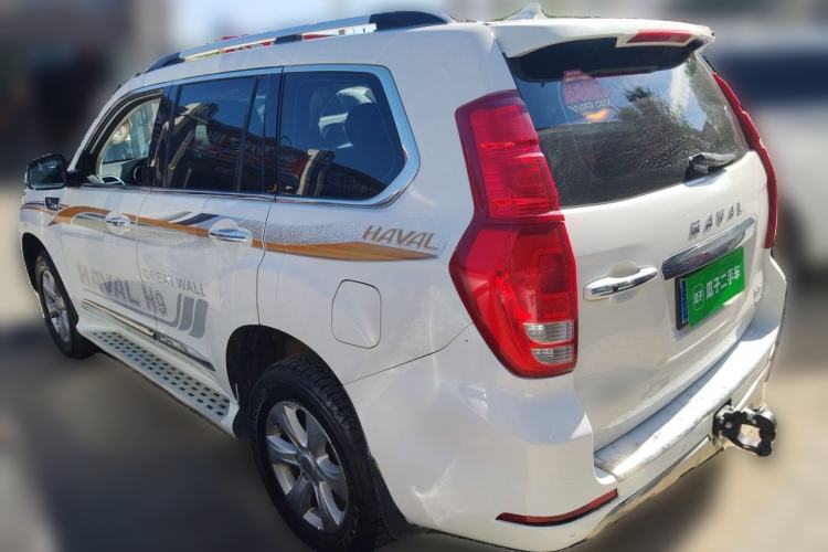 Used Haval H9 2016 2.0T Four-Wheel Drive Luxury 7-Seater Rear Left 45 Deg