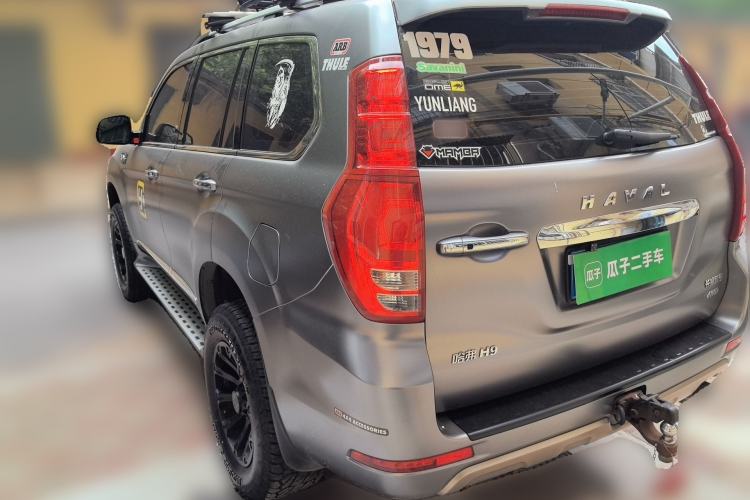 Used Haval H9 2016 2.0T Four-Wheel Drive Luxury 7-Seater Rear Left 45 Deg