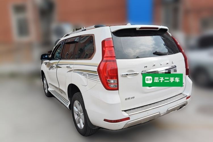 Used Haval H9 2016 2.0T Four-Wheel Drive Luxury 7-Seater Rear Left 45 Deg