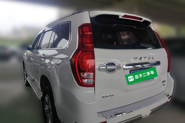Used Haval H9 2016 2.0T Four-Wheel Drive Luxury Version 5 Seats Rear Left 45 Deg