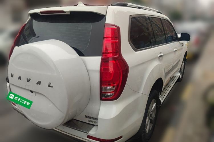 Used Haval H9 2016 2.0T Four-Wheel Drive Luxury 7-Seater Rear Right 45 Deg