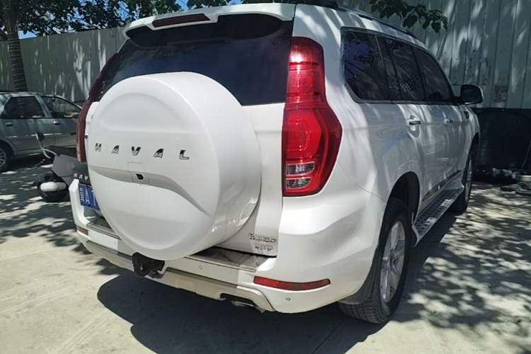 Used Haval H9 2016 2.0T Four-Wheel Drive Luxury Version 5 Seats Rear Right 45 Deg