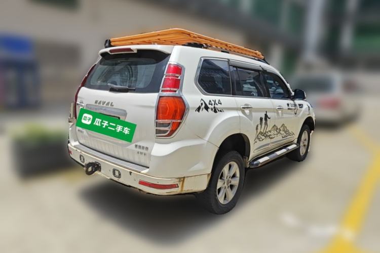 Used Haval H9 2016 2.0T Four-Wheel Drive Luxury 7-Seater Rear Right 45 Deg