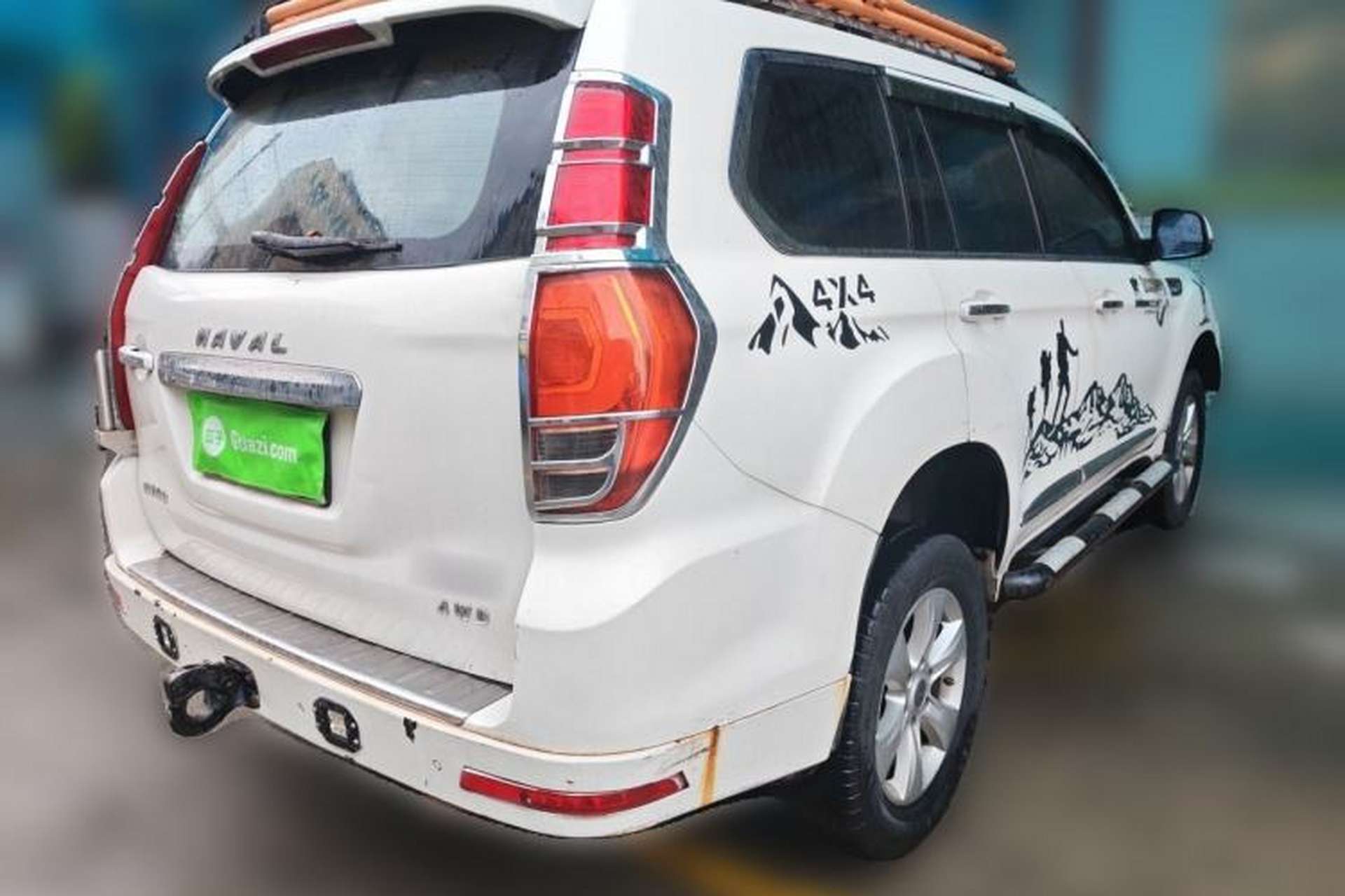 Used Haval H9 2016 2.0T Four-Wheel Drive Luxury 7-Seater Rear Right 45 Deg