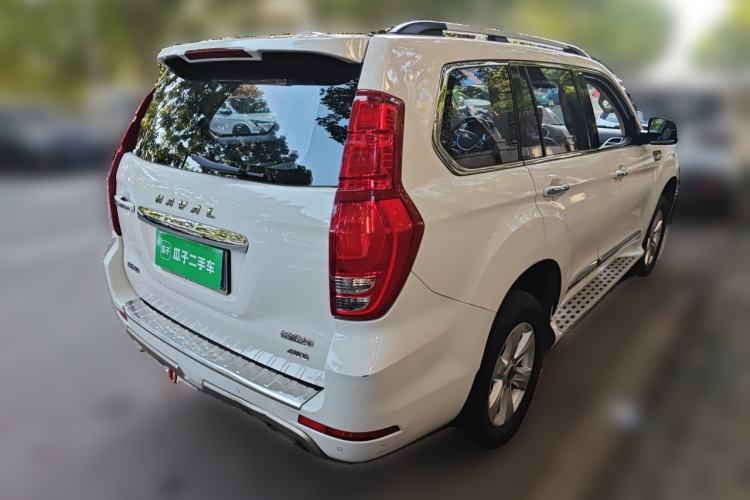 Used Haval H9 2016 2.0T Four-Wheel Drive Luxury 7-Seater Rear Right 45 Deg
