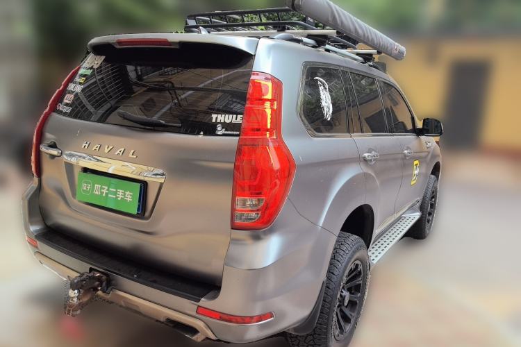Used Haval H9 2016 2.0T Four-Wheel Drive Luxury 7-Seater Rear Right 45 Deg