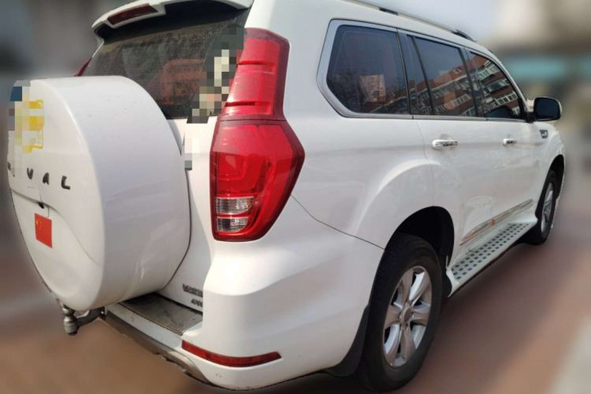 Used Haval H9 2016 2.0T Four-Wheel Drive Luxury 7-Seater Rear Right 45 Deg