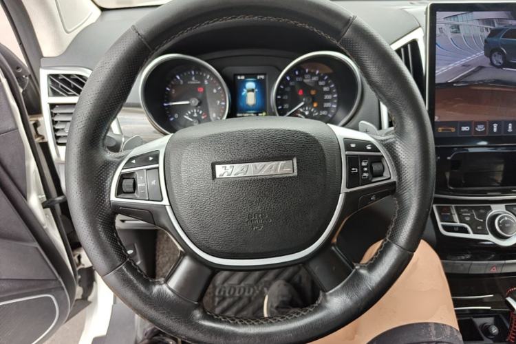 Used Haval H9 2016 2.0T Four-Wheel Drive Luxury 7-Seater Steering Wheel