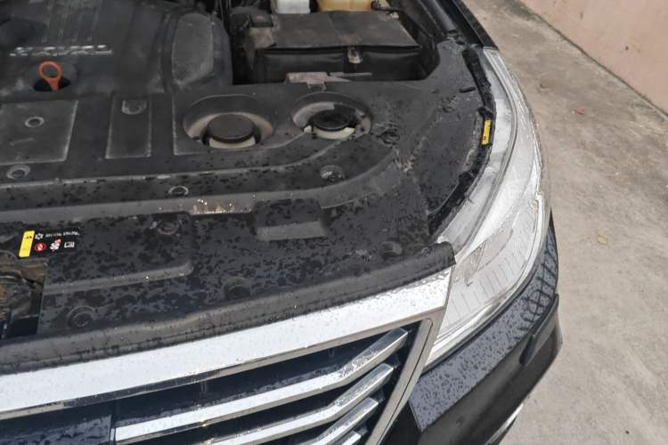 Used Haval H9 2017 2.0T Gasoline 4x4 Luxury 7-Seater Engine Bay Left