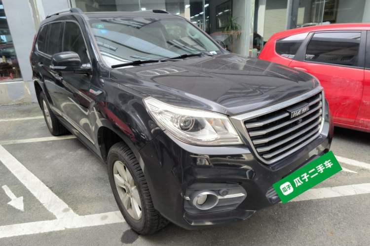 Used Haval H9 2017 2.0T Gasoline 4x4 Luxury 7-Seater Front Right 45 Deg