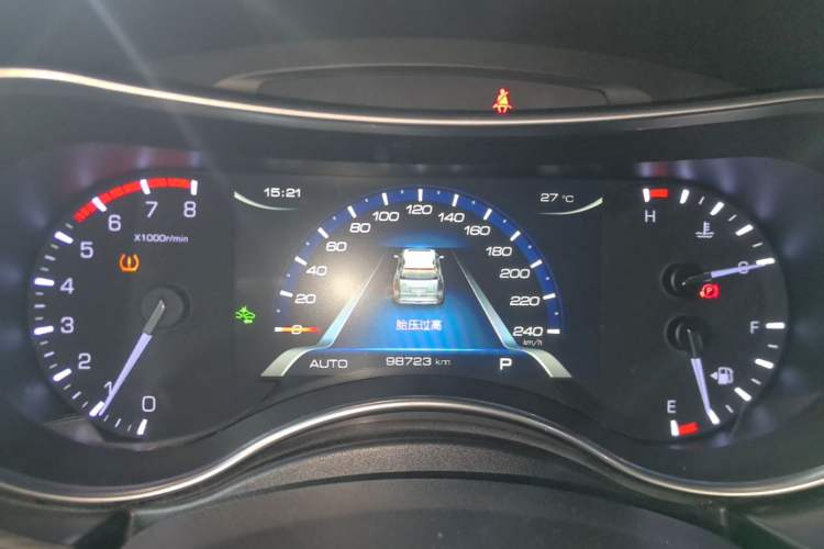 Used Haval H9 2017 2.0T Gasoline 4x4 Luxury 7-Seater Instrument Cluster