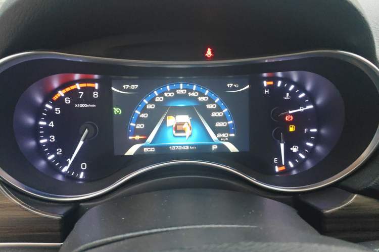 Used Haval H9 2017 2.0T Gasoline 4x4 Luxury 7-Seater Instrument Cluster