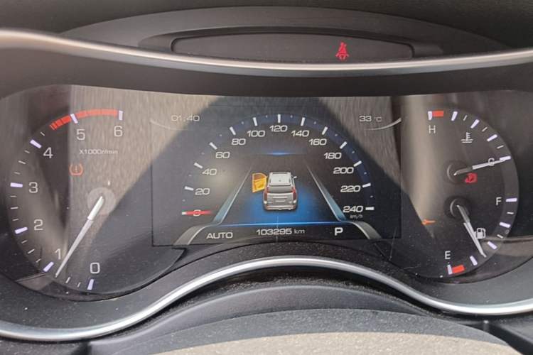 Used Haval H9 2017 2.0T Diesel 4x4 Luxury 7-Seater Instrument Cluster
