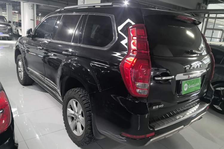 Used Haval H9 2017 2.0T Gasoline 4x4 Luxury 7-Seater Rear Left 45 Deg