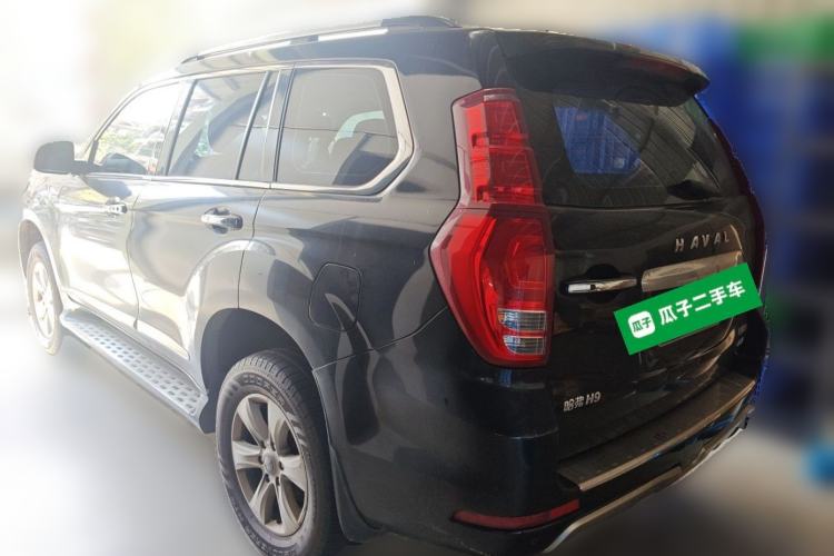 Used Haval H9 2017 2.0T Gasoline 4x4 Luxury 7-Seater Rear Left 45 Deg