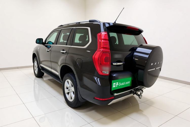 Used Haval H9 2017 2.0T Gasoline 4x4 Prestige Model 7 Seats Rear Left 45 Deg
