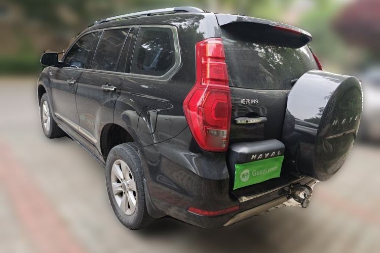 Used Haval H9 2017 2.0T Gasoline 4x4 Prestige Model 7 Seats Rear Left 45 Deg