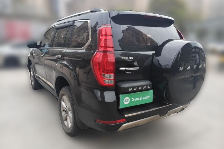 Used Haval H9 2017 2.0T Gasoline 4x4 Luxury 7-Seater Rear Left 45 Deg