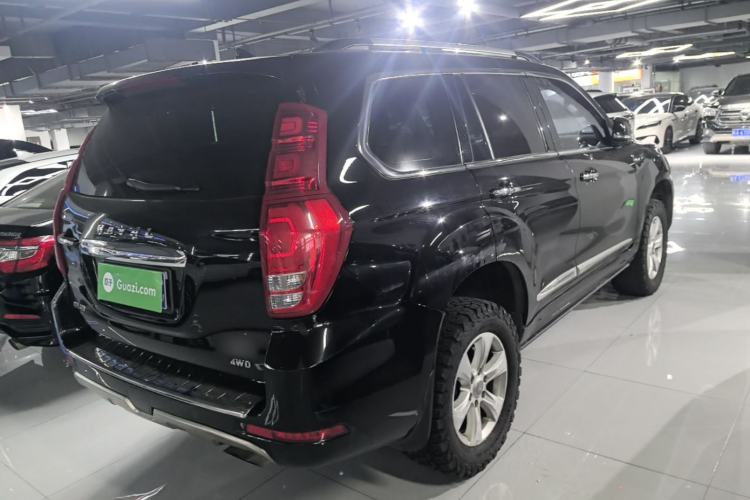 Used Haval H9 2017 2.0T Gasoline 4x4 Luxury 7-Seater Rear Right 45 Deg