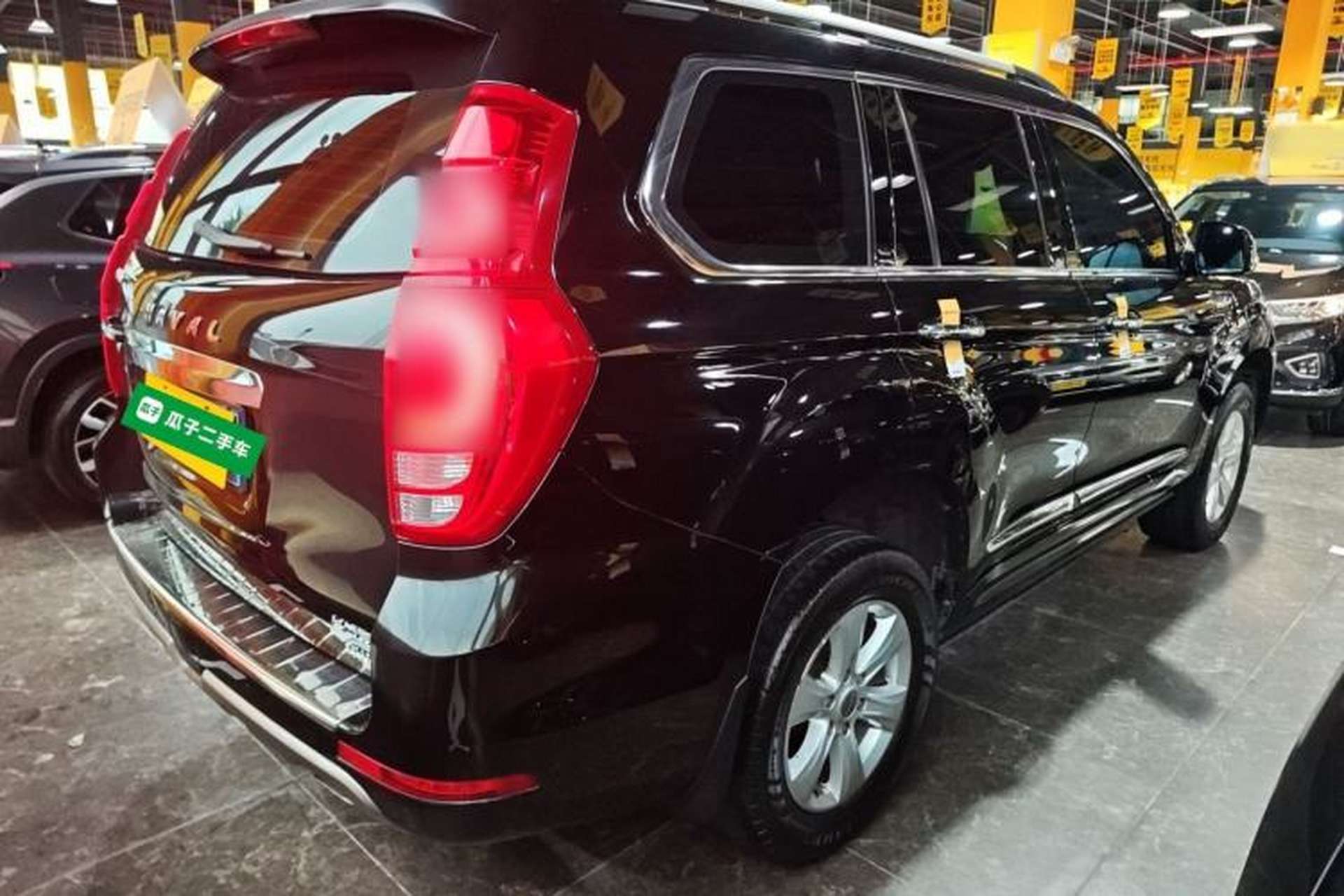 Used Haval H9 2017 2.0T Gasoline 4x4 Luxury 7-Seater Rear Right 45 Deg