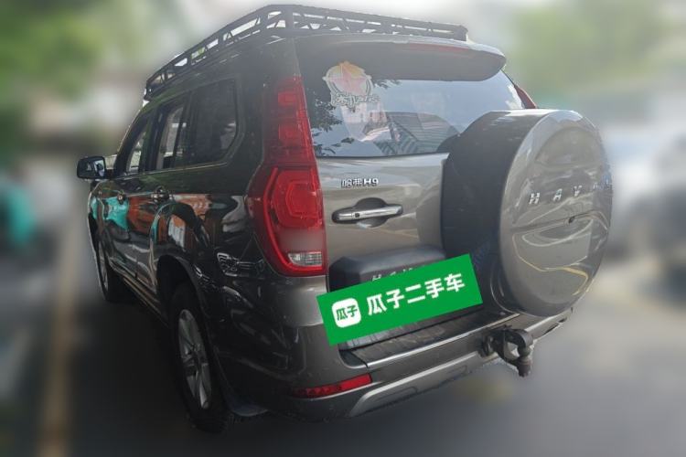 Used Haval H9 2017 2.0T Gasoline 4x4 Luxury 7-Seater Rear Left 45 Deg
