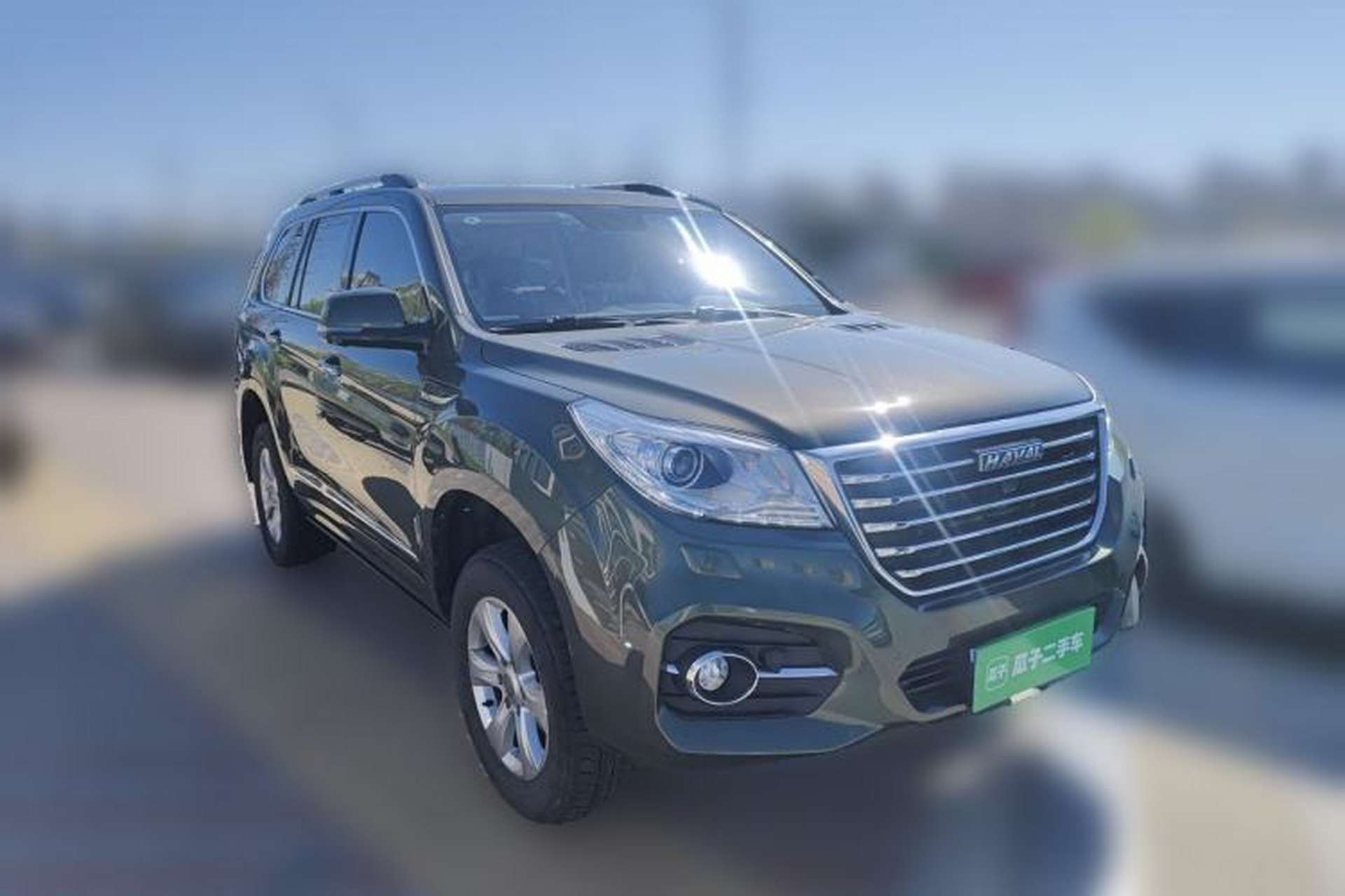 Used Haval H9 2017 2.0T Gasoline 4x4 Luxury 7-Seater Front Right 45 Deg