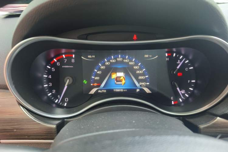 Used Haval H9 2017 2.0T Gasoline 4x4 Premium 5-Seater Instrument Cluster