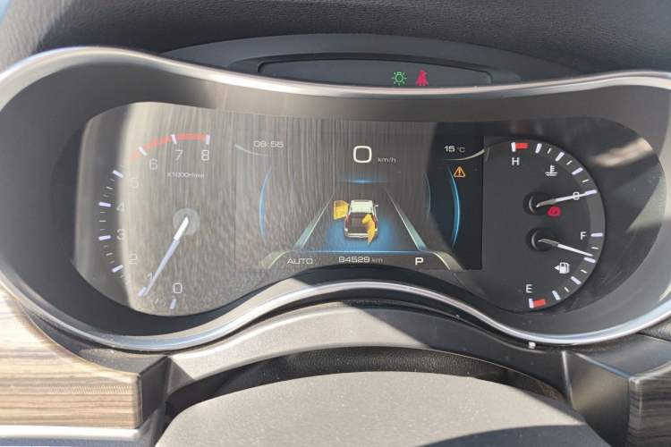 Used Haval H9 2017 2.0T Gasoline 4x4 Luxury 7-Seater Instrument Cluster