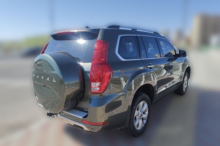 Used Haval H9 2017 2.0T Gasoline 4x4 Luxury 7-Seater Rear Right 45 Deg