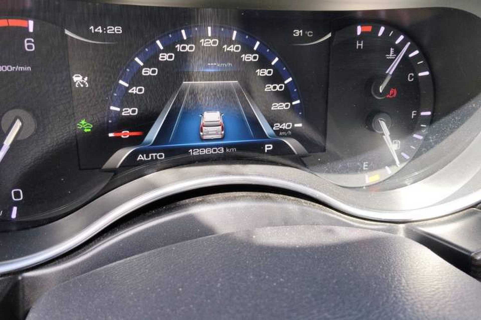 Used Haval H9 2017 2.0T Diesel 4x4 Premium 5-Seater Odometer Close Up