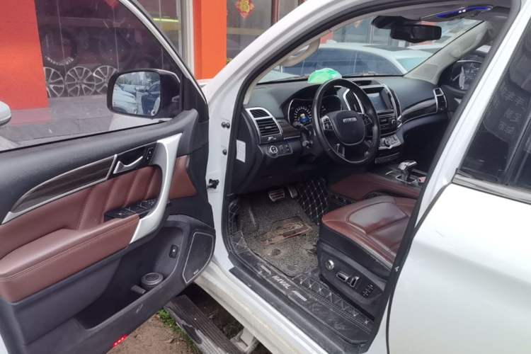 Used Haval H9 2017 2.0T Gasoline 4x4 Luxury 7-Seater Driver Seat