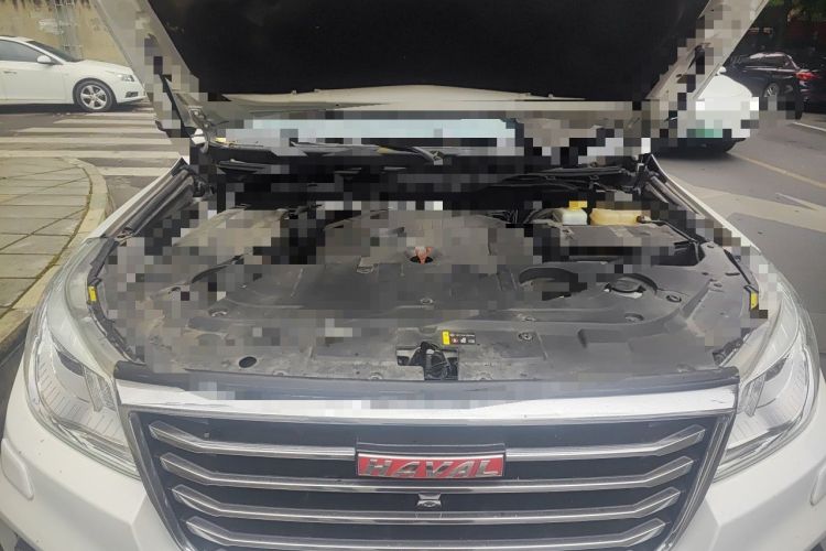 Used Haval H9 2017 2.0T Gasoline 4x4 Luxury 7-Seater Engine Bay