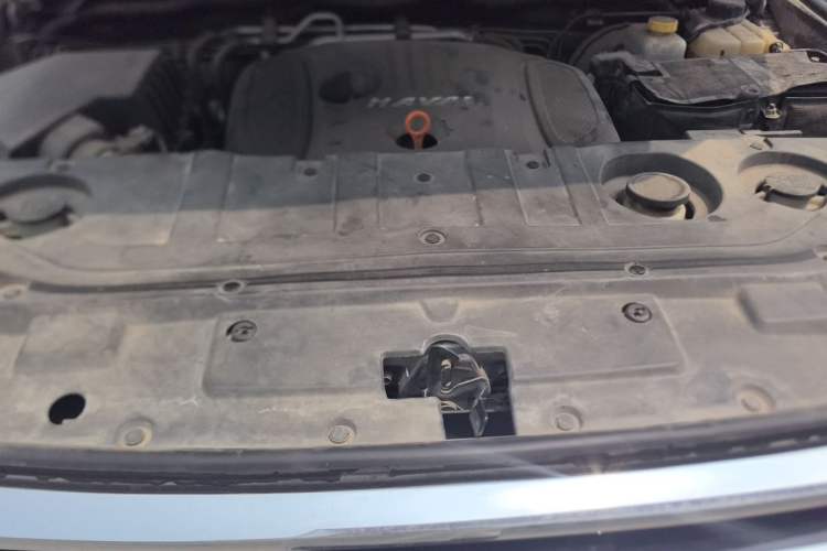 Used Haval H9 2017 2.0T Gasoline 4x4 Prestige Model 7 Seats Engine Bay