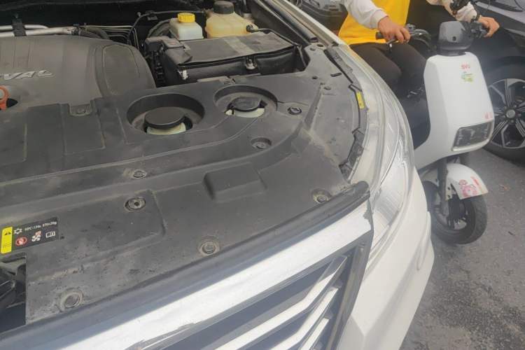 Used Haval H9 2017 2.0T Gasoline 4x4 Luxury 7-Seater Engine Bay Left
