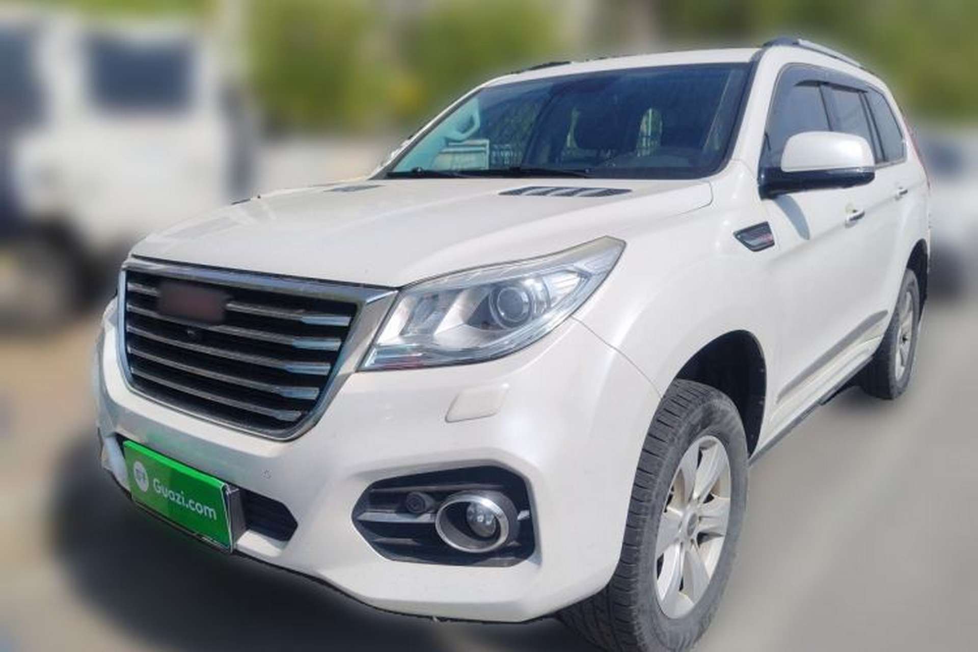Used Haval H9 2017 2.0T Gasoline 4x4 Luxury 7-Seater Front Left 45 Deg