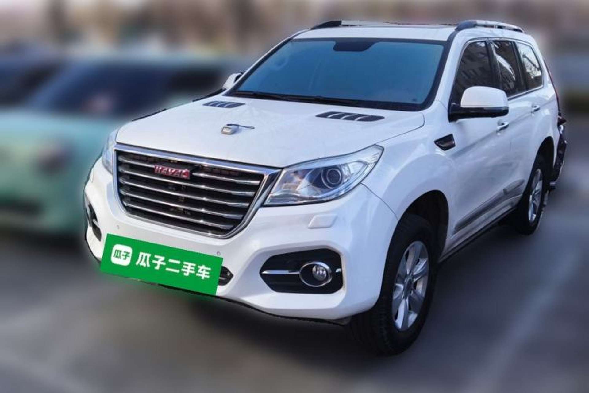 Used Haval H9 2017 2.0T Gasoline 4x4 Luxury 7-Seater Front Left 45 Deg