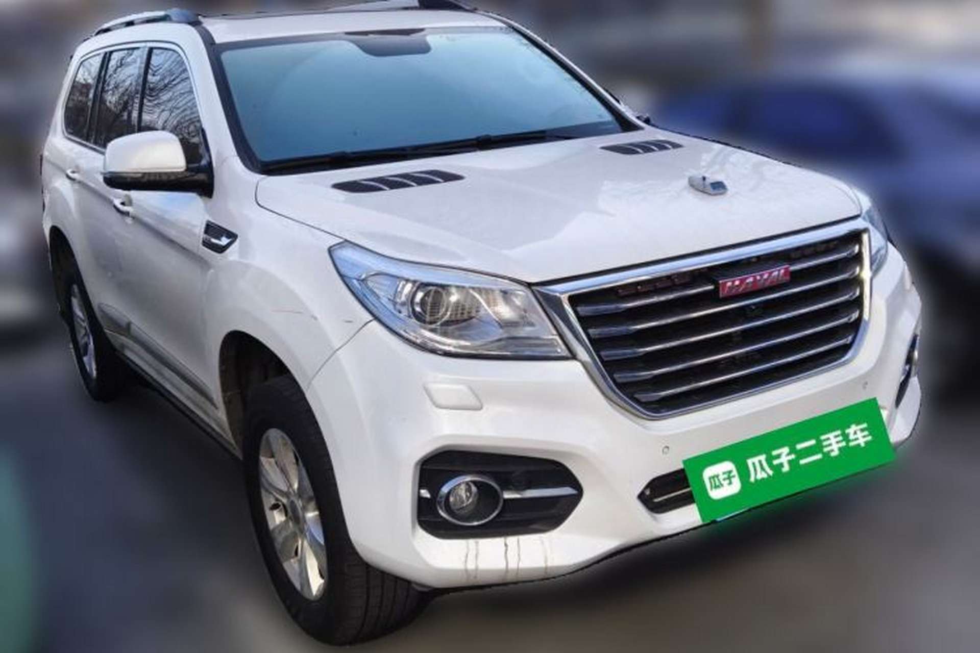Used Haval H9 2017 2.0T Gasoline 4x4 Luxury 7-Seater Front Right 45 Deg