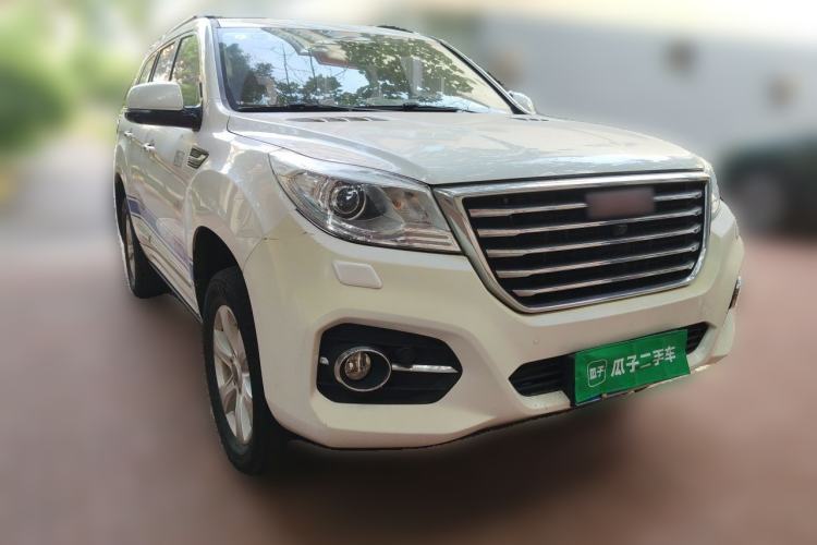 Used Haval H9 2017 2.0T Gasoline 4x4 Prestige Model 7 Seats Front Right 45 Deg