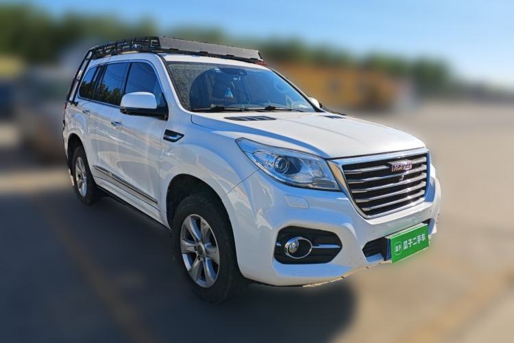 Used Haval H9 2017 2.0T Gasoline 4x4 Prestige Model 7 Seats Front Right 45 Deg