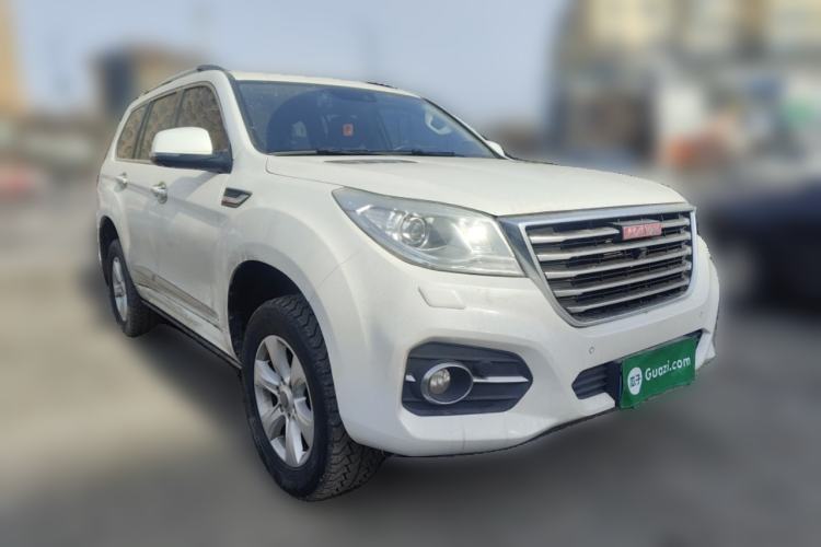 Used Haval H9 2017 2.0T Gasoline 4x4 Prestige Model 7 Seats Front Right 45 Deg