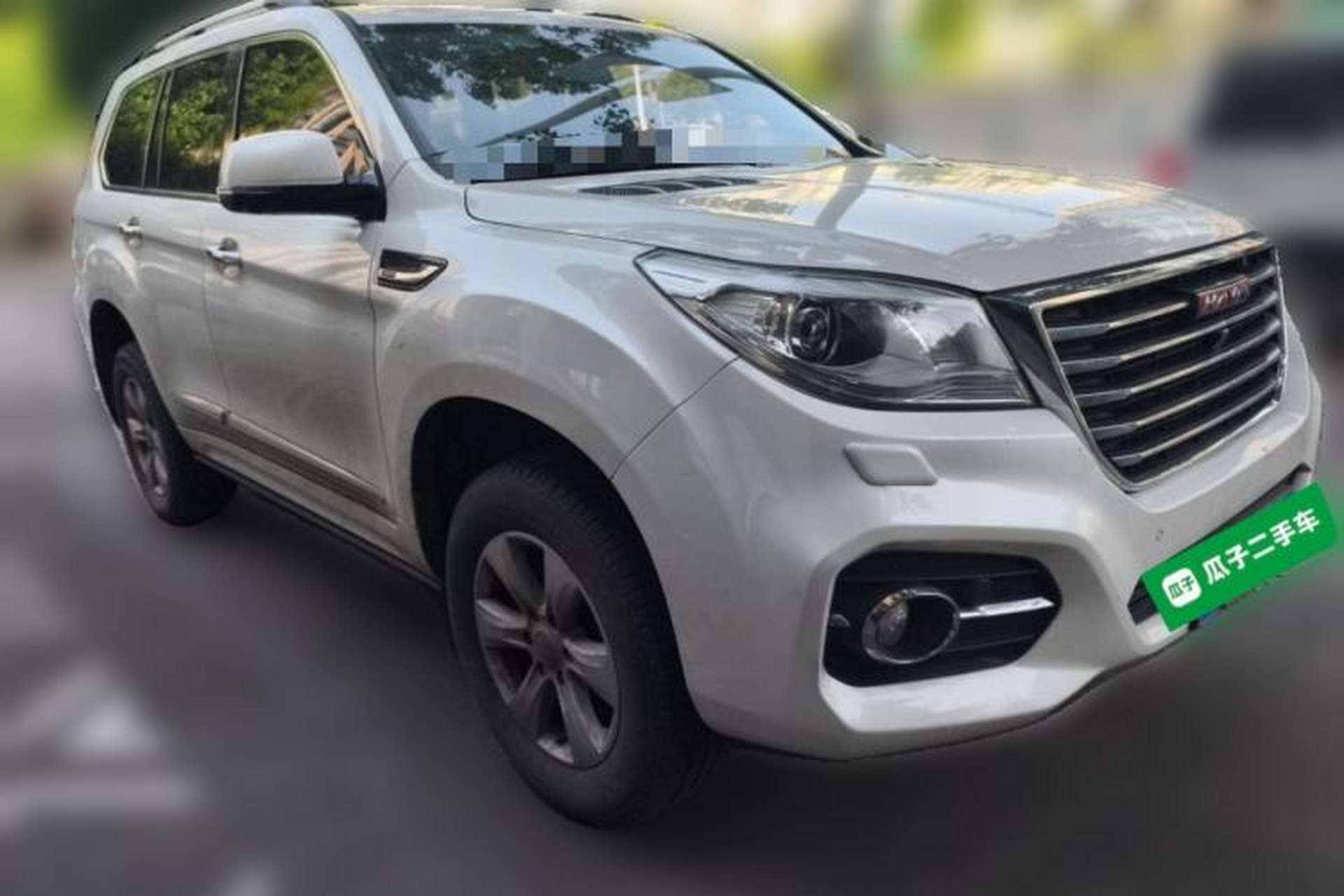 Used Haval H9 2017 2.0T Gasoline 4x4 Premium 5-Seater Front Right 45 Deg