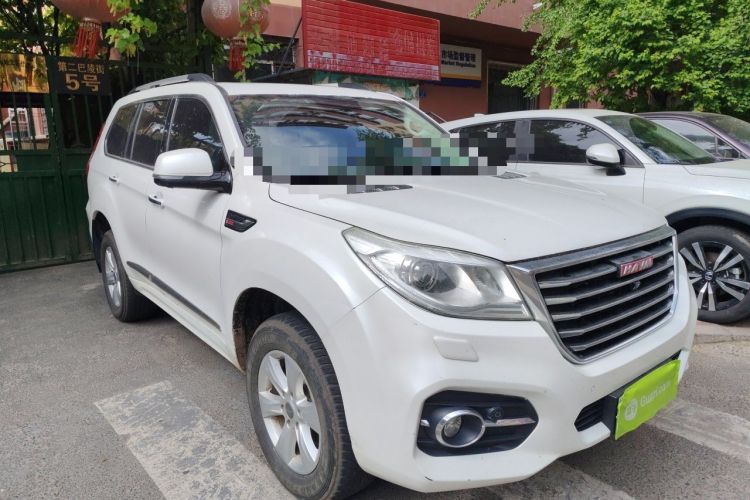 Used Haval H9 2017 2.0T Gasoline 4x4 Luxury 7-Seater Front Right 45 Deg