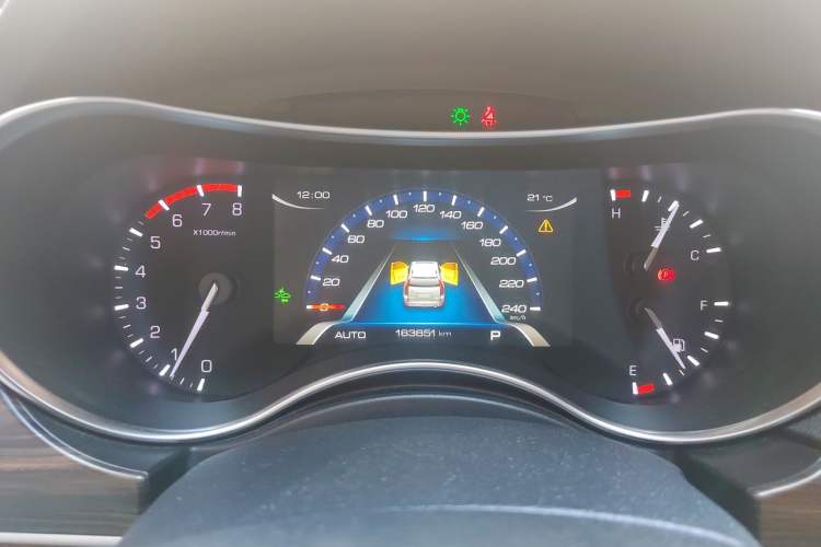 Used Haval H9 2017 2.0T Gasoline 4x4 Premium 5-Seater Instrument Cluster