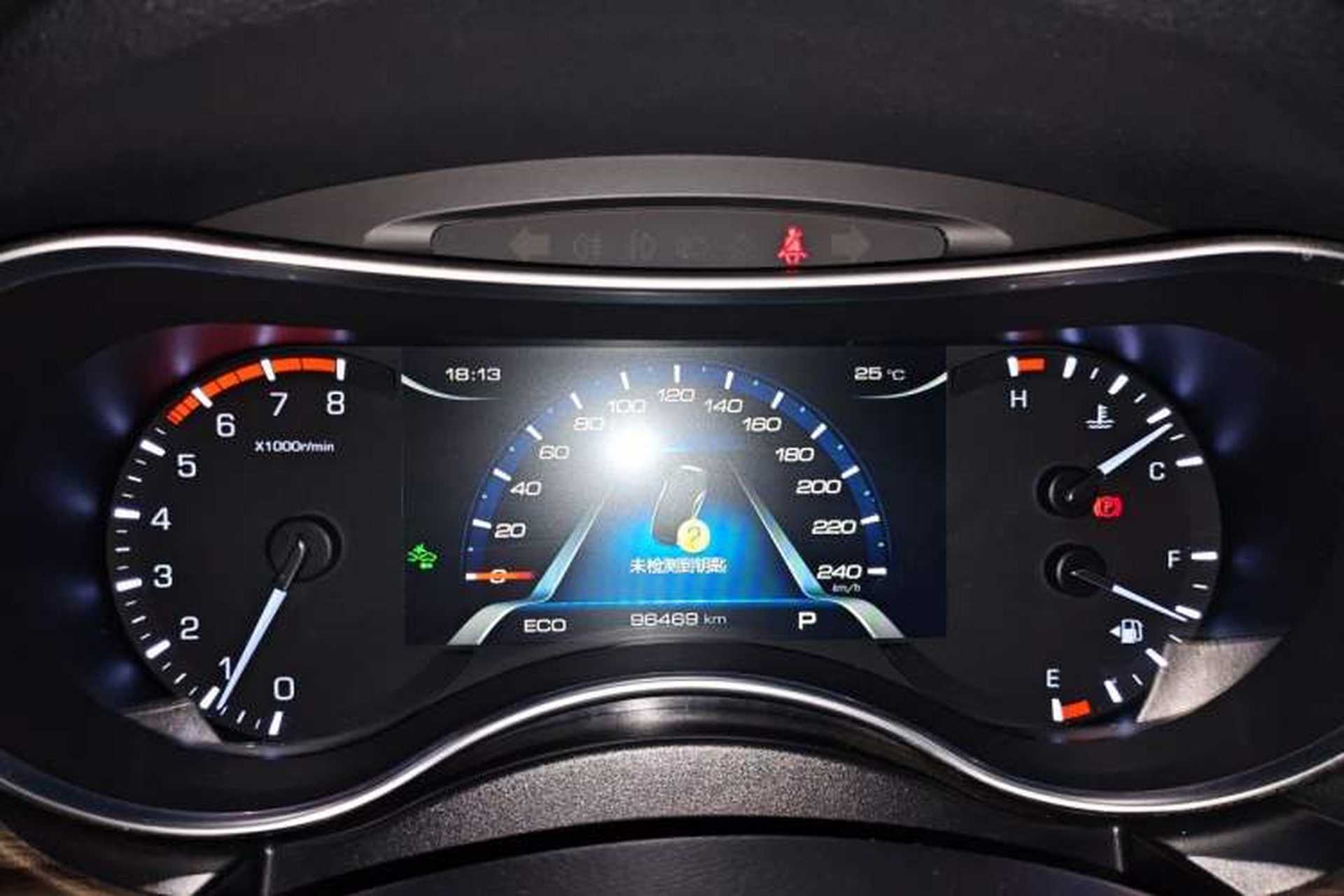 Used Haval H9 2017 2.0T Gasoline 4x4 Prestige Model 7 Seats Instrument Cluster